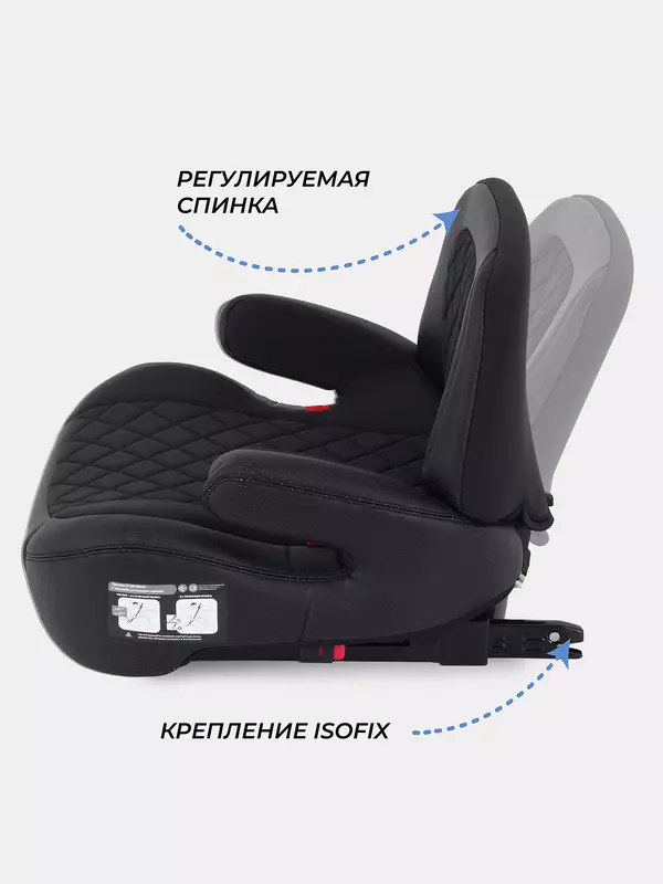 Автокресло Rant Turbo Pro Isofix 3 (22-36 кг) Black